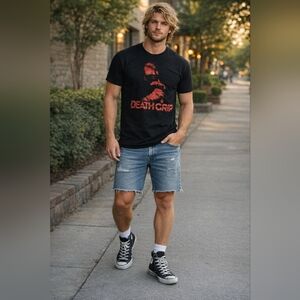 Eric Jacobus Death Grip 2012 Movie T Shirt Small